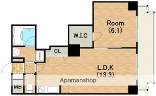 トモ南堀江【8階】の間取り
