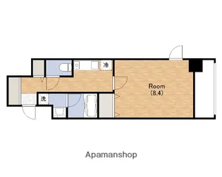 1Kの間取り画像