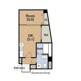 セレニテ04【9階】の間取り
