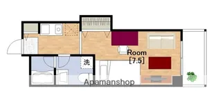 LA・HAL(ラハル)【7階】の間取り