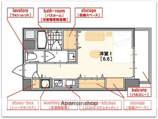 エル セレーノ九条【2階】の間取り