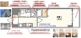 GROOVE NIPPONBASHI【6階】の間取り