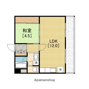 ビライノウエ【9階】の間取り