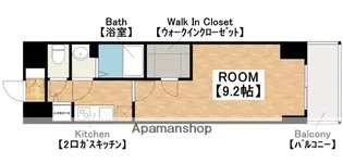プレサンス江戸堀(PRESSANCE)【7階】の間取り