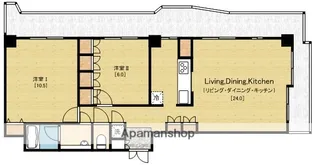 グラスホッパー【11階】の間取り