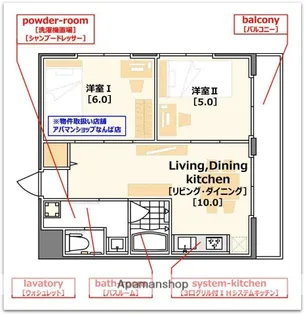 アルカディアイン【4階】の間取り