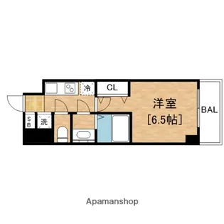 ユーレジデンス淀屋橋(旧ジュネーゼグラン淀屋橋)【11階】の間取り