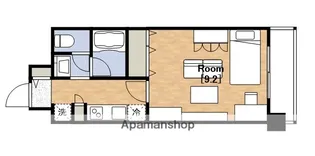 1Kの間取り画像