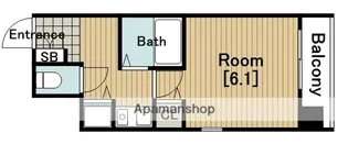 プレサンス内本町【11階】の間取り
