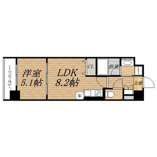 パインリッチ【9階】の間取り