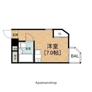 ジョイフル西船場【9階】の間取り