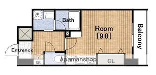 イグレック南本町【7階】の間取り