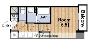 1Kの間取り画像