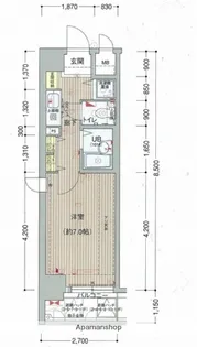 プレサンス中之島公園南(PRESSANCE)【10階】の間取り