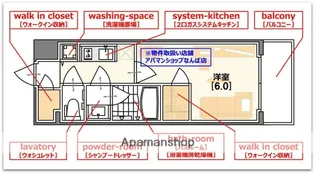 エステージ難波WEST【11階】の間取り