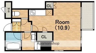樹樹ガーデン・アネックス【7階】の間取り