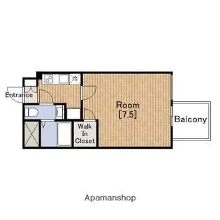 セレニテ上町台【5階】の間取り