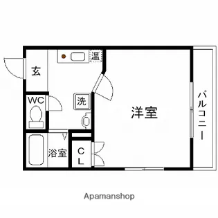 アリバ【6階】の間取り