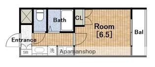 ラナップスクエア大手前【2階】の間取り