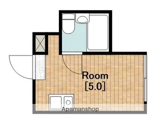 ラパンジール天王寺【2階】の間取り