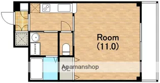 メディアビル【7階】の間取り
