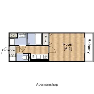 カノアシア【4階】の間取り