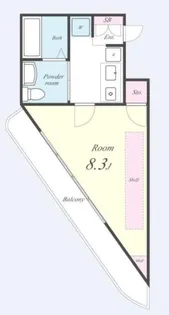 セイワパレス堂島シティ【8階】の間取り