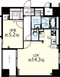 グランフルーヴ【3階】の間取り