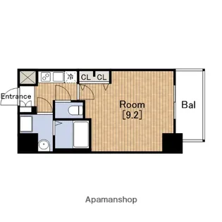 メインステージ心斎橋EAST【12階】の間取り