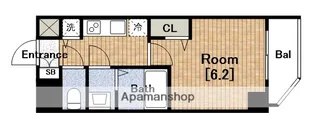 プレサンス心斎橋クオーレ【5階】の間取り
