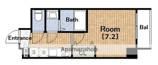 アキソレイユ本田【2階】の間取り