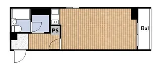 1Kの間取り画像