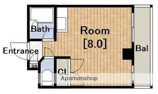 アベニール【3階】の間取り