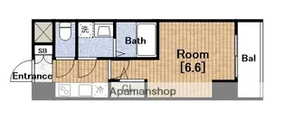 エスリード大阪上本町グリーズ【2階】の間取り