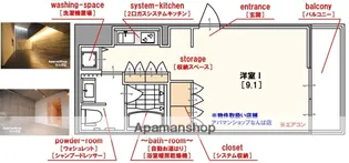 アーデンタワー南堀江【12階】の間取り