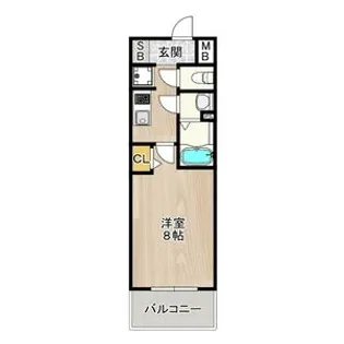 PHOENIX新大阪【8階】の間取り