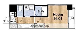 エスリード大阪ドームシティ【11階】の間取り