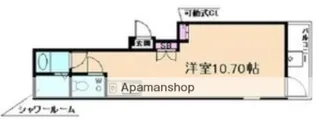 リエゾンコート弁天町【4階】の間取り