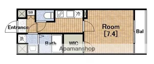 FORREALIZE大阪ウエストベイ【3階】の間取り
