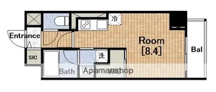 セルン新町【8階】の間取り
