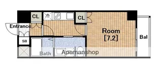 ノエラニー岸里【7階】の間取り