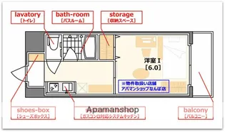 東洋プラザ泉尾(PLAZA)【9階】の間取り
