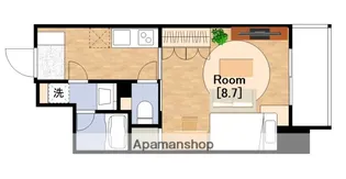 アスラン江戸堀【2階】の間取り