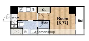エルプレイス本町【10階】の間取り