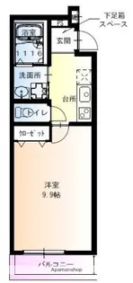 フジパレス北加賀屋駅北Ⅱ番館【3階】の間取り