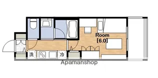 1Kの間取り画像