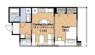大阪府大阪市港区波除2丁目【マンション】の間取り