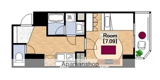 ALZA西本町(アルザ西本町)【4階】の間取り