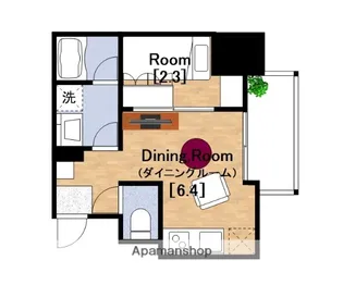 SOAR SHINIMAMIYA【11階】の間取り