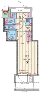ファーストフィオーレ九条Ⅱ【9階】の間取り